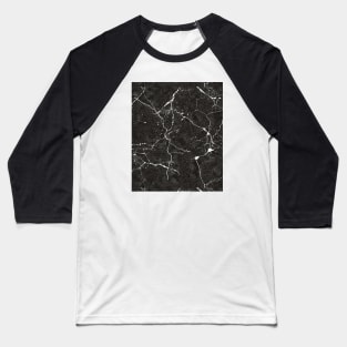 Texture ripped Baseball T-Shirt